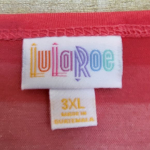NWT LuLaRoe Gigi Top 3XL - Ombre Pink Stripes - Picture 7 of 8